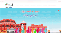 Desktop Screenshot of marathonjaipur.com